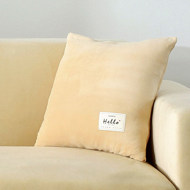 Velvet Cushion Cover Pillowcase Decor Sofa Throw Pillows Cover