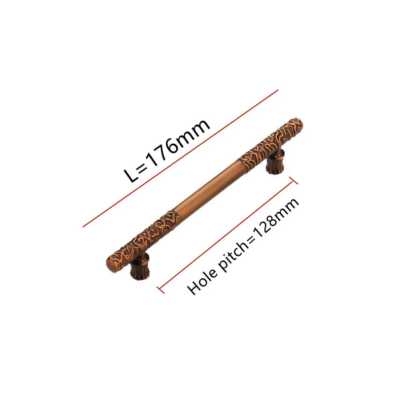 Vintage Antique Cabinet Drawer Handle and Door Knob in Chinese Style