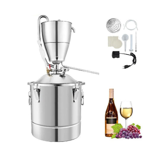 Water Alcohol Distiller Stainless Steel Commercial Brewing Kit