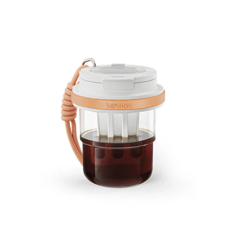 Water Leak-Proof Ice Cool Portable Coffee Cup Travel Iced Coffee Mug