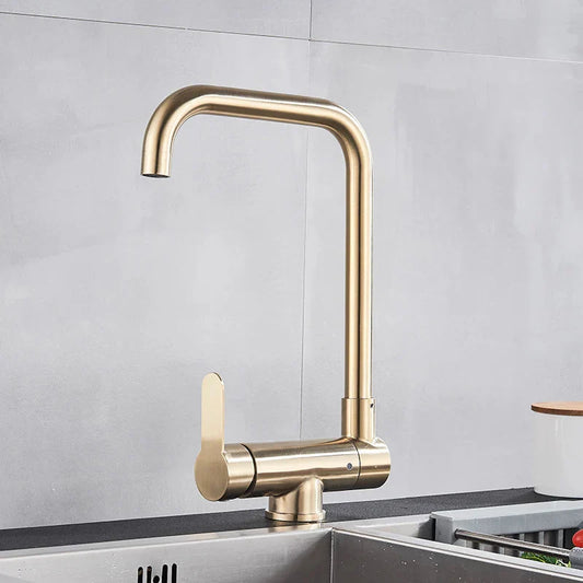 Window Folding Kitchen Faucet 360 Rotation Bathroom Sink Faucet Mixer Tap